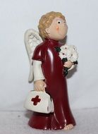 figure of a angel-doctor