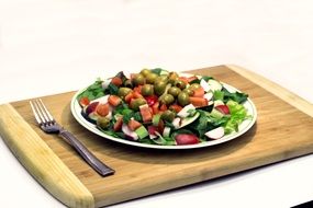 Healthy Salad on a plate for a dinner