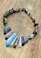 Unakite Amethyst Turqoise Quartz