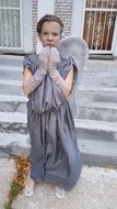 Crying Angel, Costumed girl outdoor