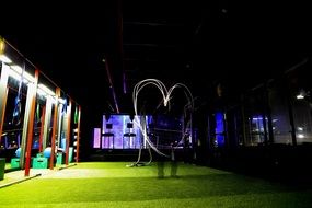 room for CrossFit at night
