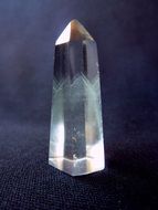 transparent quartz crystal