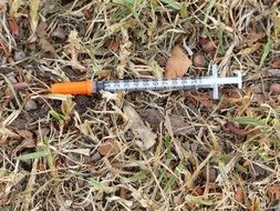 Picture of Syringe on earth