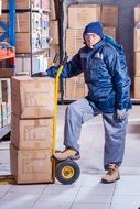 worker of warehouse