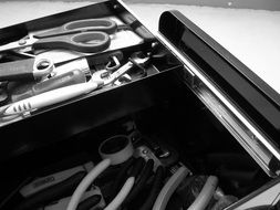Toolbox with Industrial hand Instruments