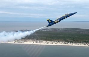 air show of Blue Angel