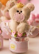 Bear princess toy