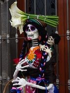 Popular festival in Mexico named "Day of the dead"