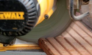crosscut saw close up