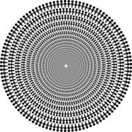 circle of little men in cooperation
