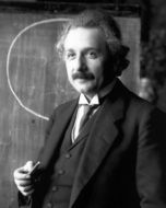 portrait of Albert Einstein 1921 Portrait in 1921