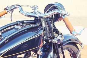 Handles Chrome Motorbike