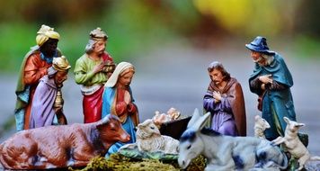 christmas crib mini figures