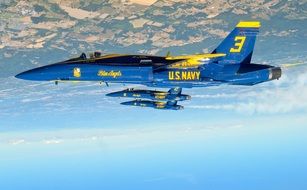 aerobatics of blue angels