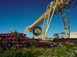 lifting crane in Düsseldorf
