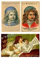 Labels Vintage Children drawing