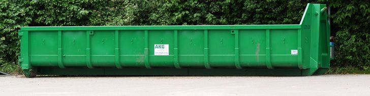 Green long container