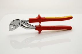 Red water pump pliers