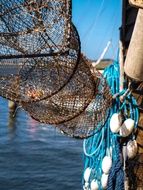 fishing nets as a trap