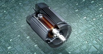 3d motor section