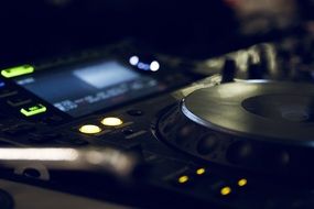 Musical technology in a Recording studio