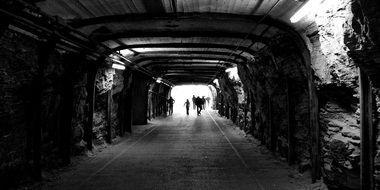 Silhouettes in the Tunnel