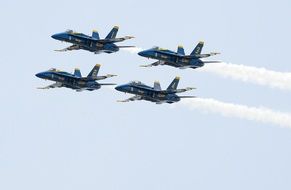 Blue Angels hone their skills