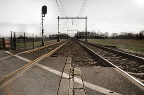 empty railway