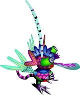 fantastic colorful creature