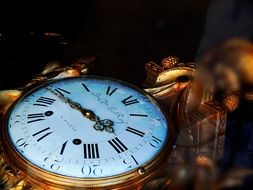 vintage gold chronometer