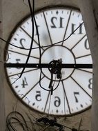 clock in the bell tower