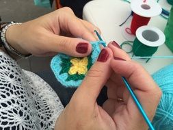 crochet bright pattern
