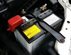 battery in car