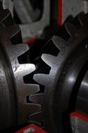 black gear mechanism