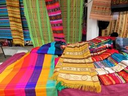 fabric market in otavalo