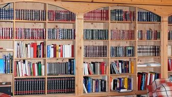 Work Rooms in library