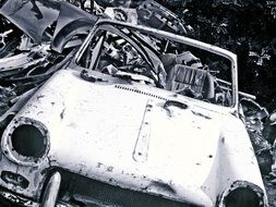 Junkyard Junk Car