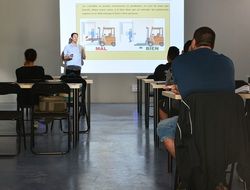 professional training in the classroom