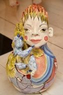 handmade ceramic figure