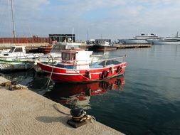 motor Boats in Port, spain, Tarragona