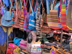 colorful bags for sale in ecuador