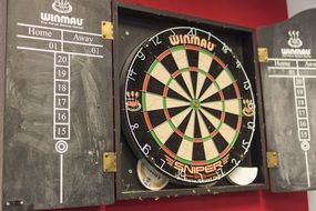 wall dart board
