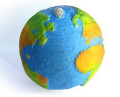 globe like papier mache