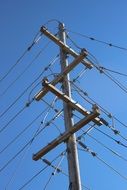 powerful pillars of a power plant