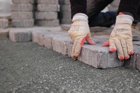 Making a stone ground