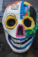 skull for decoration during the Mexican Day of the Dead