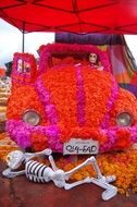 traditional decoration during the Mexican Day of the Dead