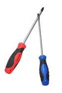 blue and red screwdrivers