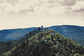 industry rock in the Palatinate Forest