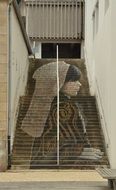 Picture of Drawing on a stairs